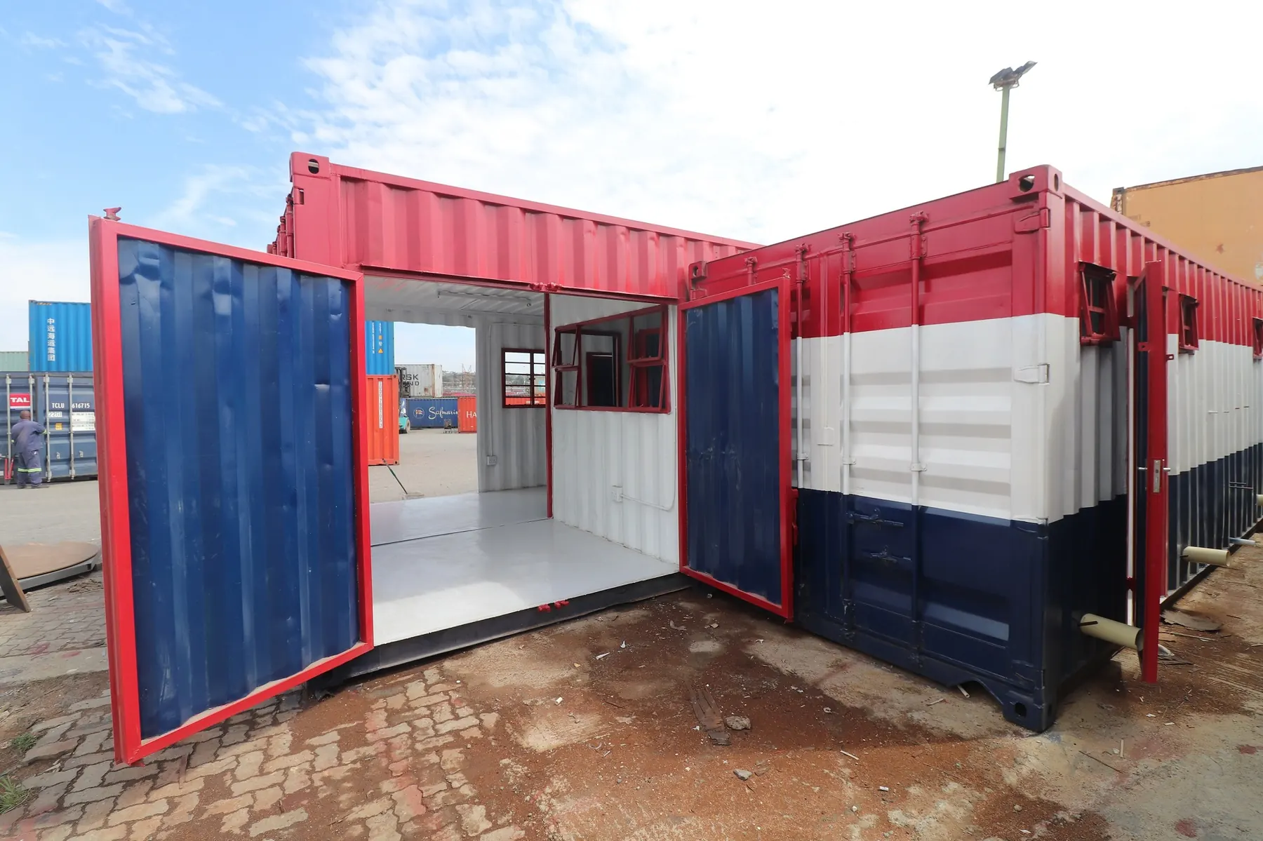 Roll-up shopfront