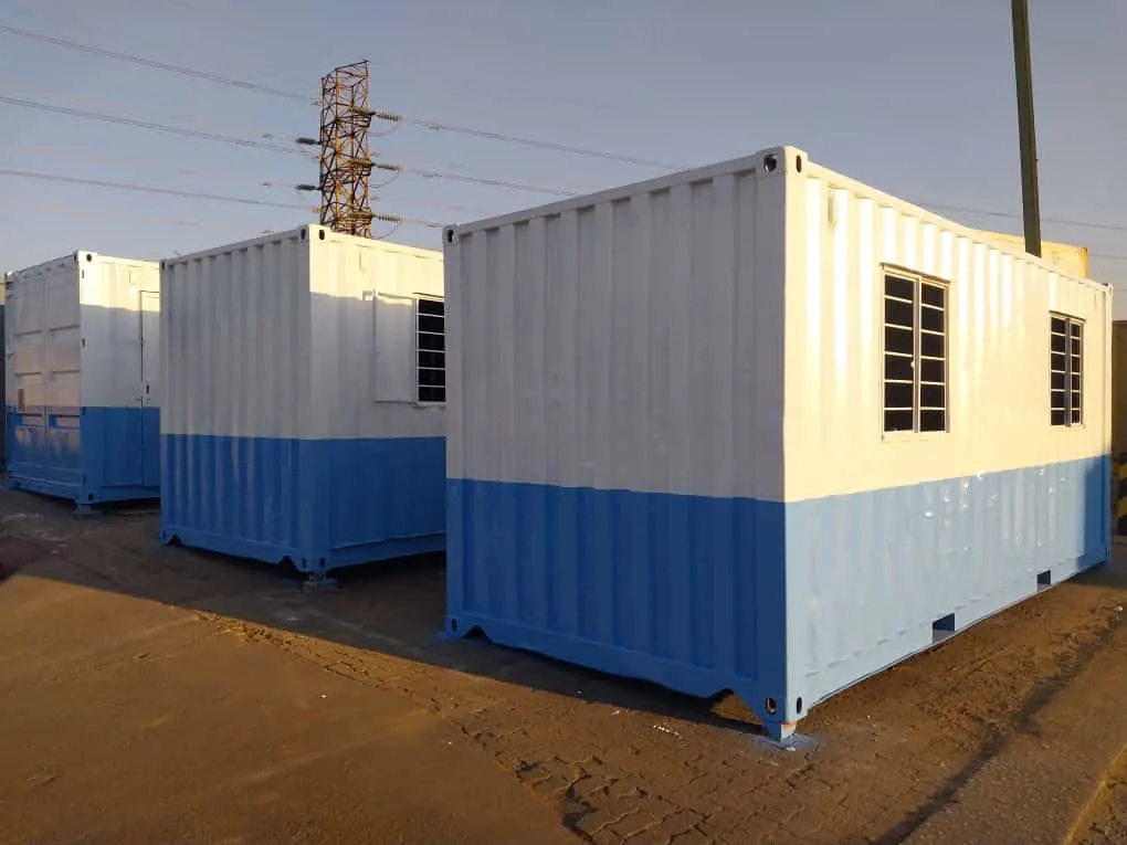Offices, classrooms & ablutions